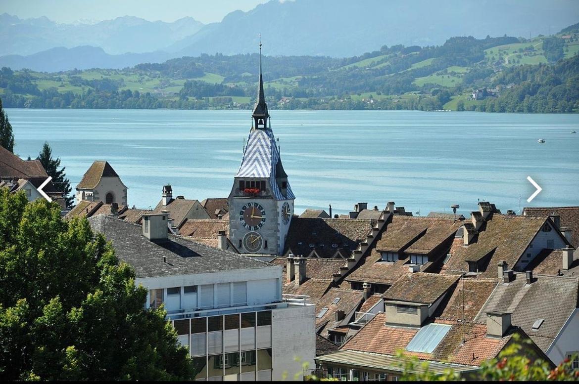 Studio Flat In The Heart Of Zug, Ideal For Solo Travellers Apartment Екстериор снимка